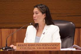 Keani Rawlins-Fernandez working hard for you at the Maui County Council