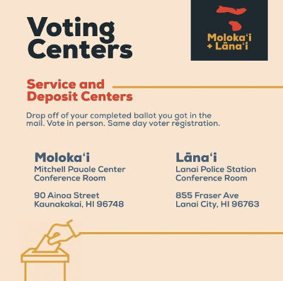 Where to vote on Maui